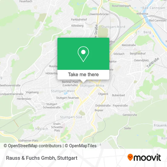 Rauss & Fuchs Gmbh map