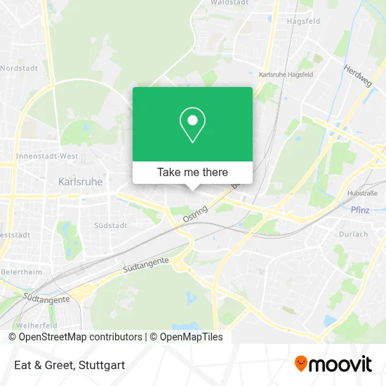 Eat & Greet map