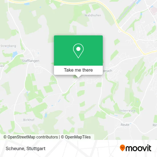 Scheune map