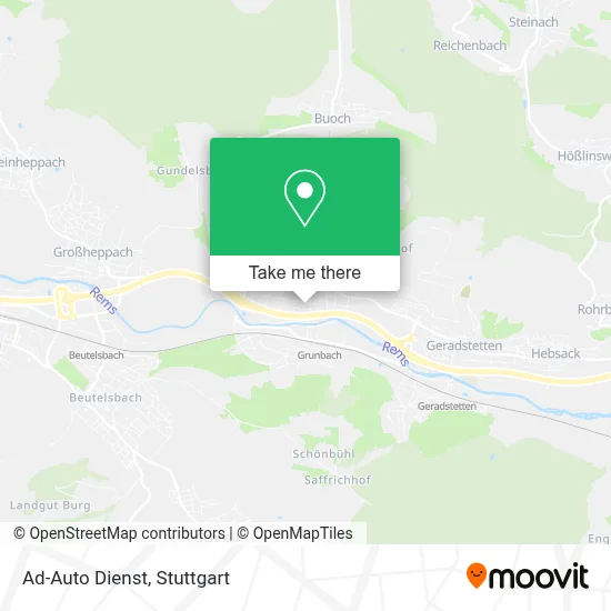 Ad-Auto Dienst map