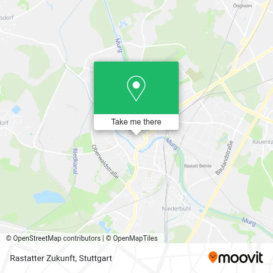 Rastatter Zukunft map