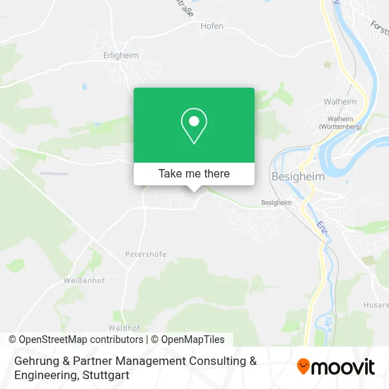 Gehrung & Partner Management Consulting & Engineering map