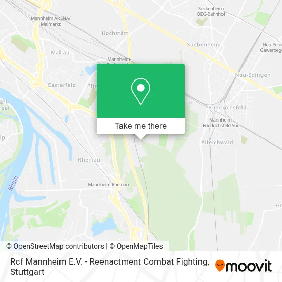 Rcf Mannheim E.V. - Reenactment Combat Fighting map