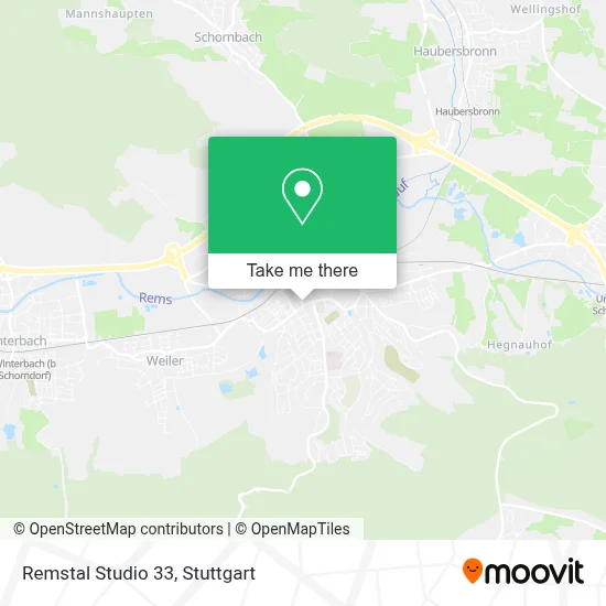 Remstal Studio 33 map
