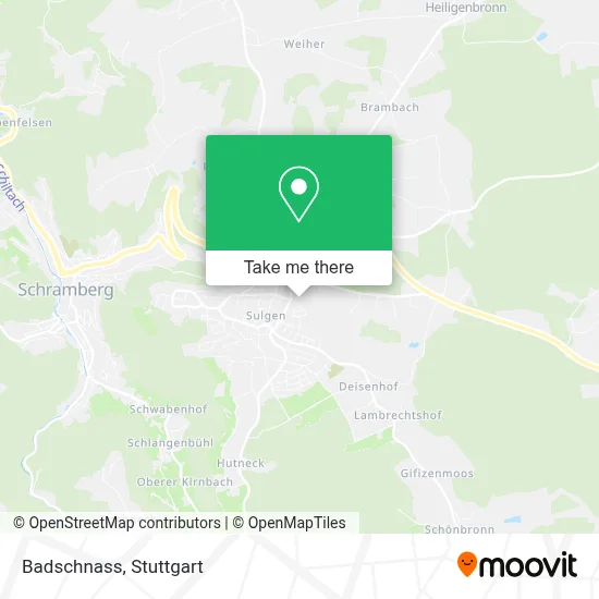 Badschnass map