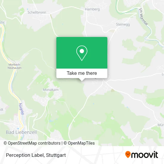 Perception Label map