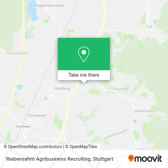 Riebensahm Agribusiness Recruiting map