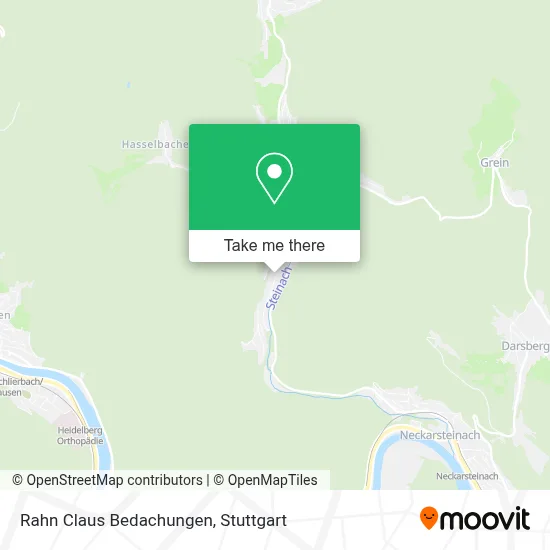Rahn Claus Bedachungen map