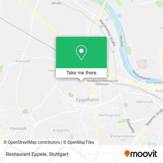 Restaurant  Eppele map