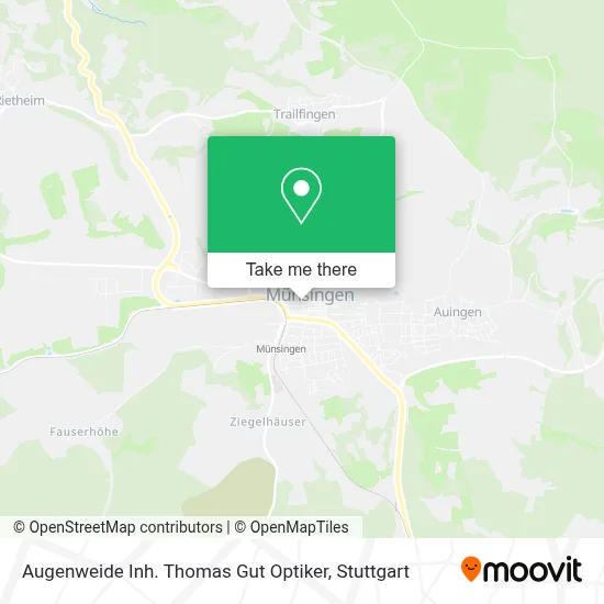 Augenweide Inh. Thomas Gut Optiker map