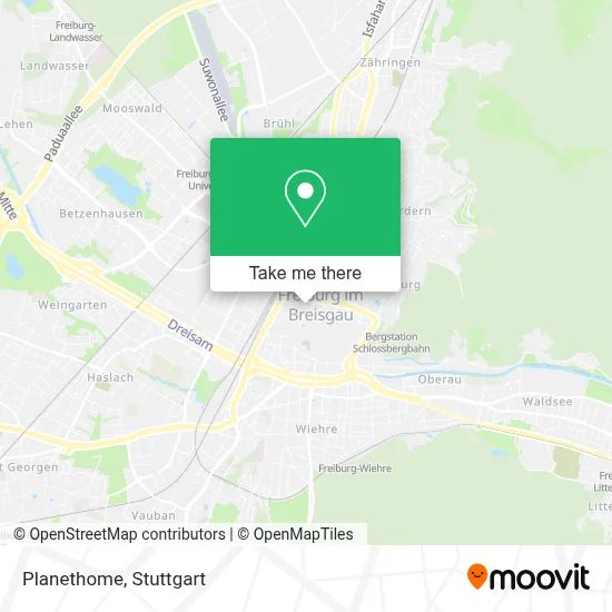 Planethome map