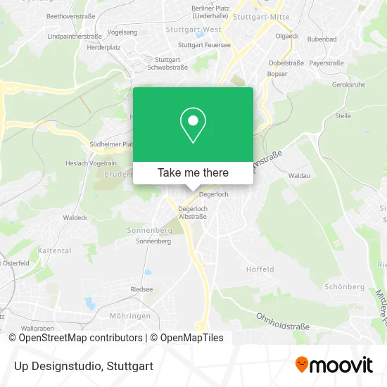Up Designstudio map