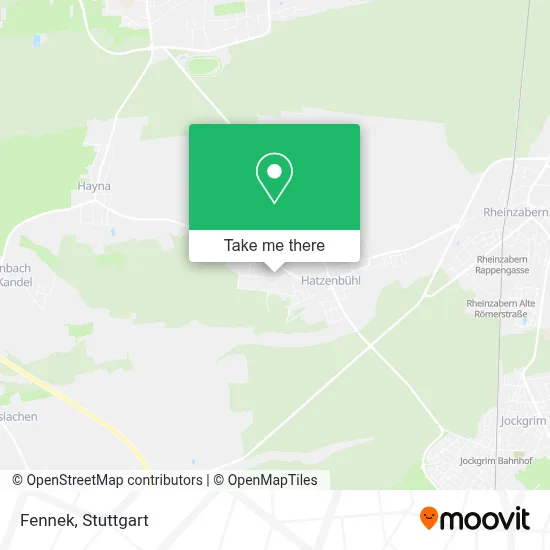 Fennek map