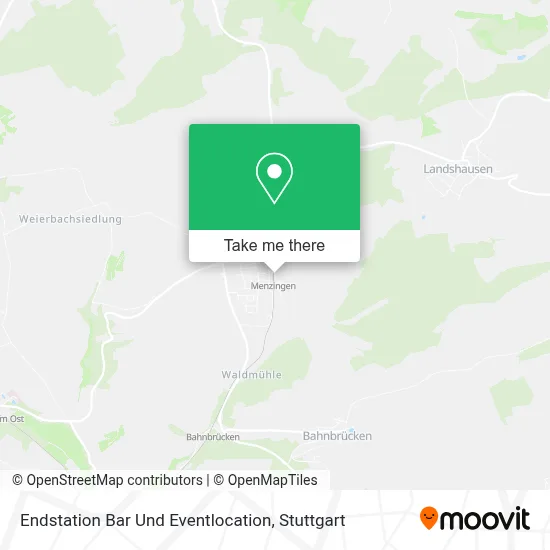 Endstation Bar Und Eventlocation map