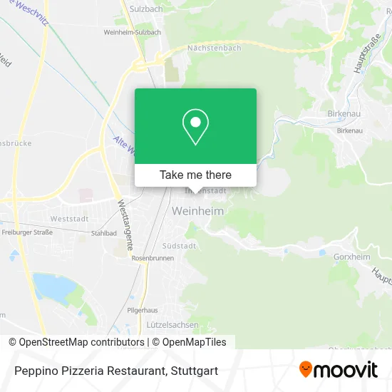 Ristorante Pizzeria Da Peppino map