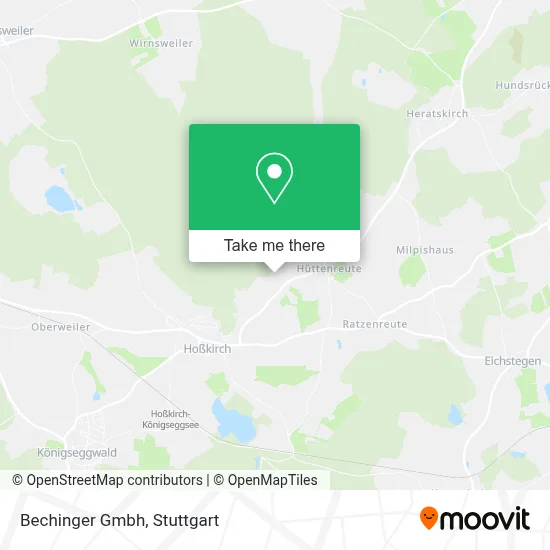 Bechinger Gmbh map
