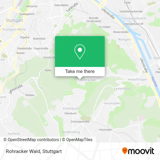 Rohracker Wald map