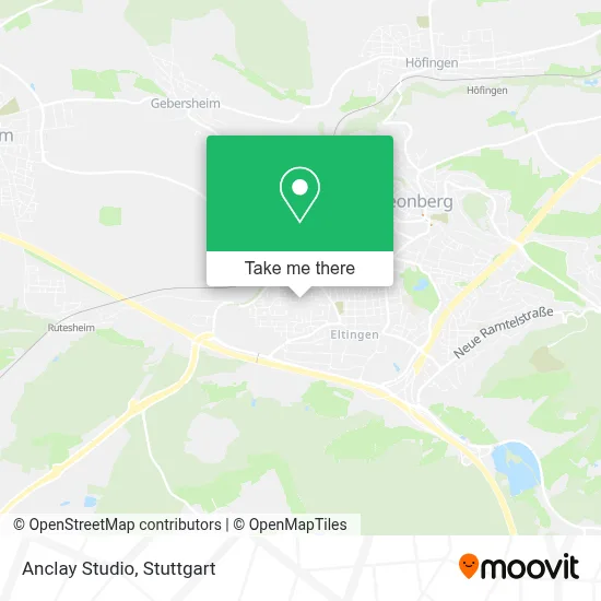 Anclay Studio map
