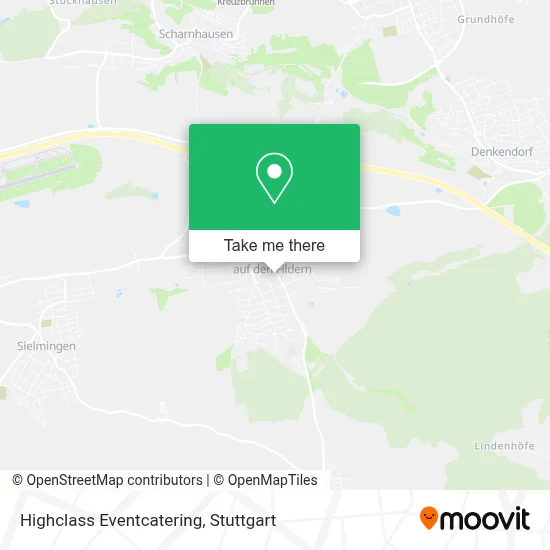 Highclass Eventcatering map