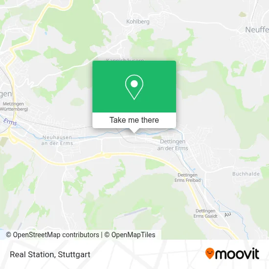 Real Station map