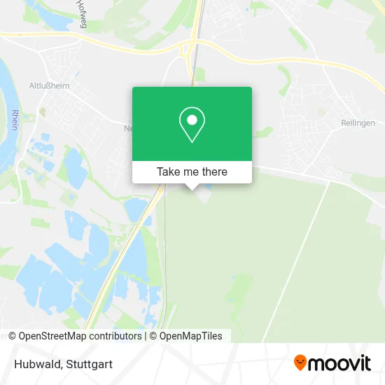 Hubwald map