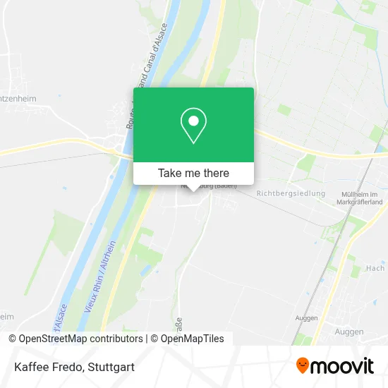 Kaffee Fredo map