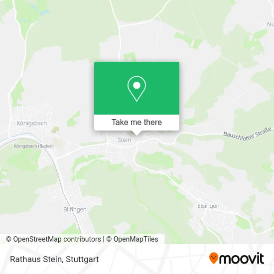 Rathaus Stein map