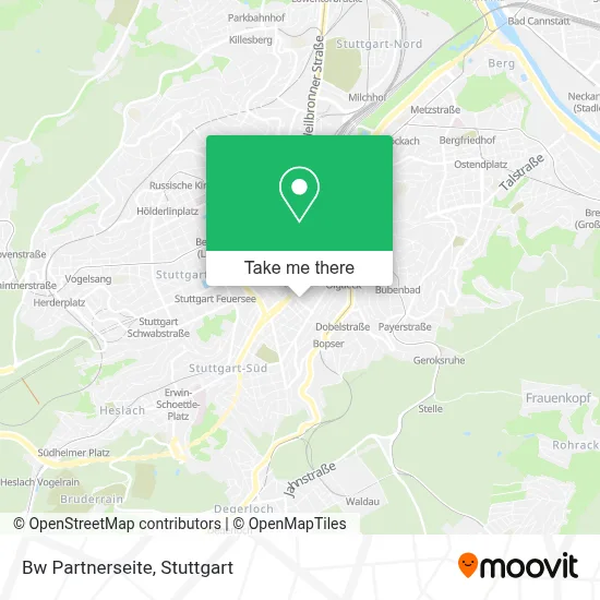 Bw Partnerseite map