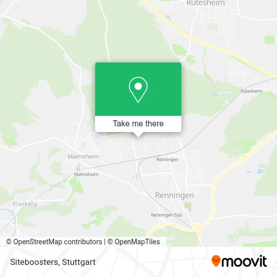 Siteboosters map