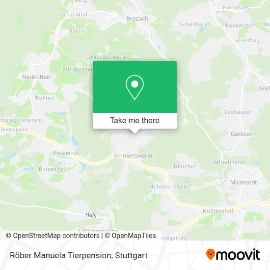 Röber Manuela Tierpension map