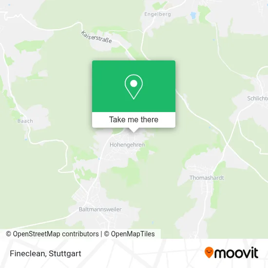 Fineclean map