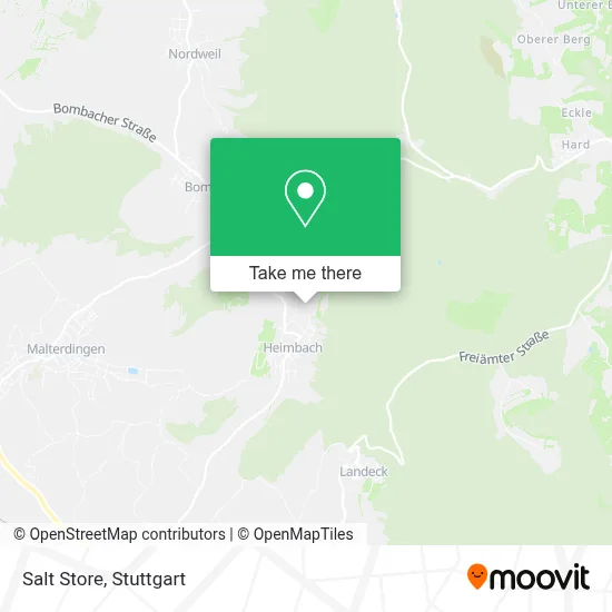 Salt Store map