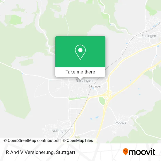 R And V Versicherung map