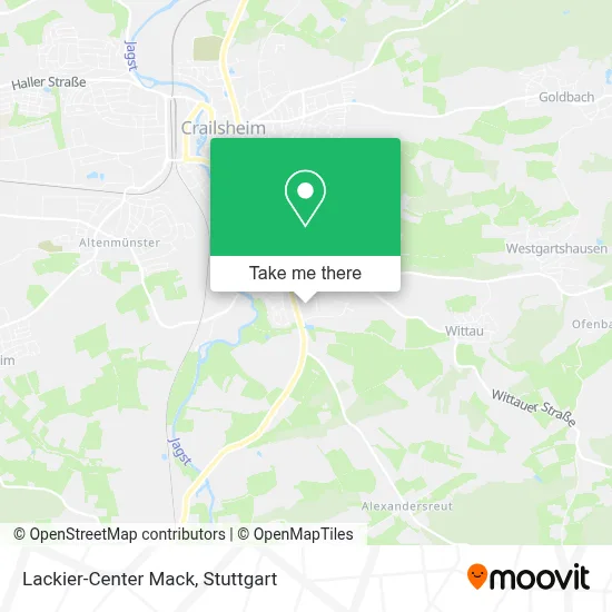 Lackier-Center Mack map