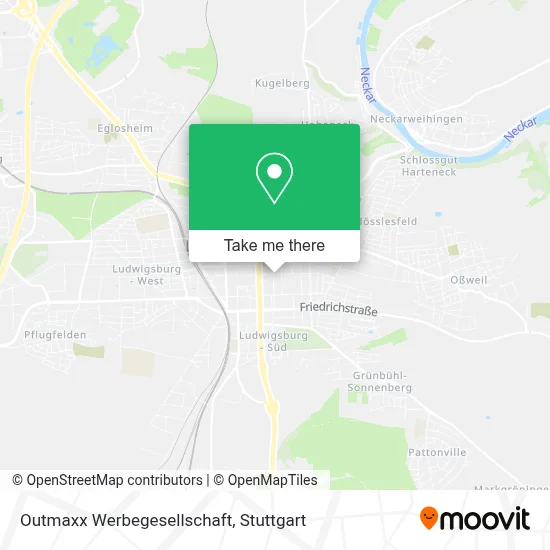 Outmaxx Werbegesellschaft map