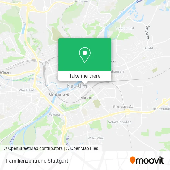 Familienzentrum map