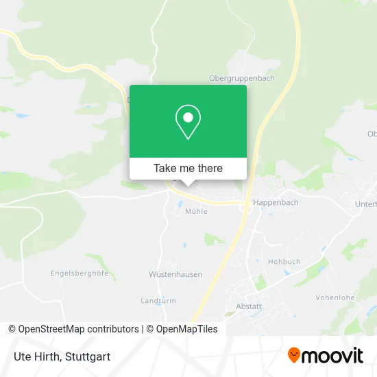 Ute Hirth map