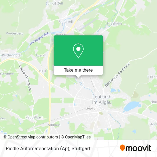 Riedle Automatenstation (Ap) map