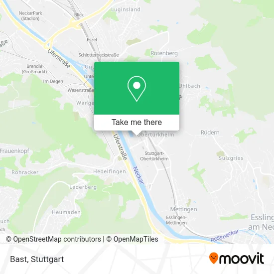 Bast map