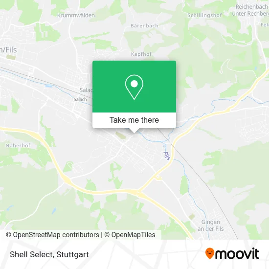 Shell Select map