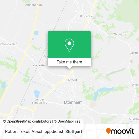 Robert Tokos Abschleppdienst map