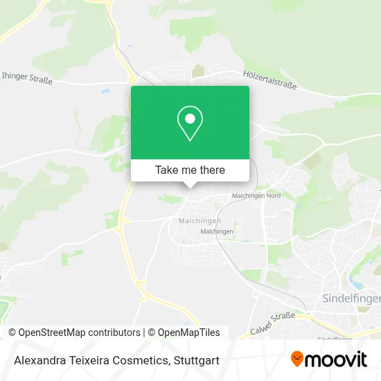 Alexandra Teixeira Cosmetics map