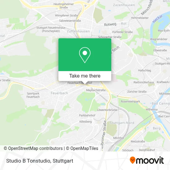 Studio B Tonstudio map