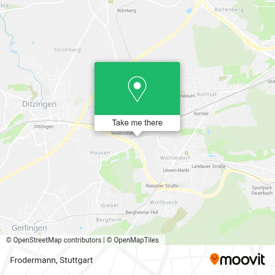 Frodermann map
