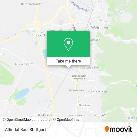 Altindal Bau map