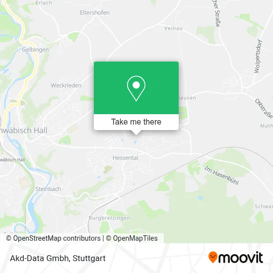 Akd-Data Gmbh map