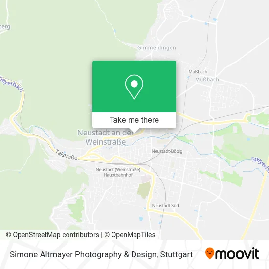 Simone Altmayer Photography & Design map