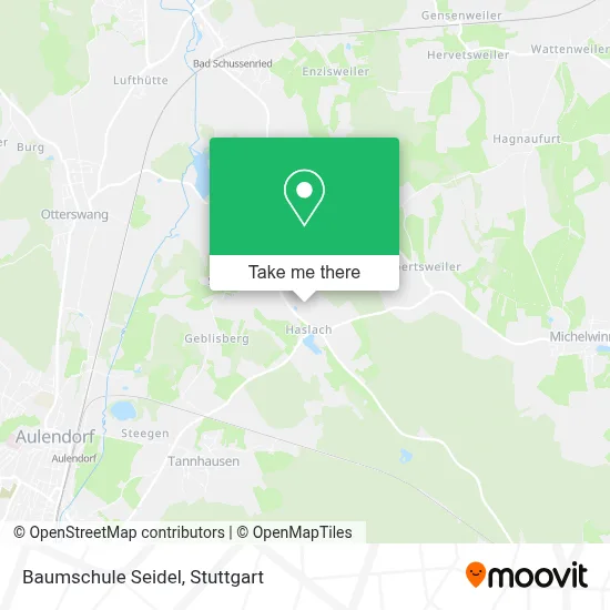 Baumschule Seidel map
