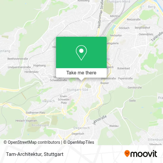 Tam-Architektur map