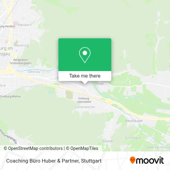 Coaching Büro Huber & Partner map